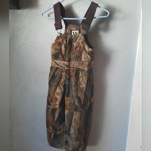 Walls Realtree Overall, Sz 6 kids, Camo
